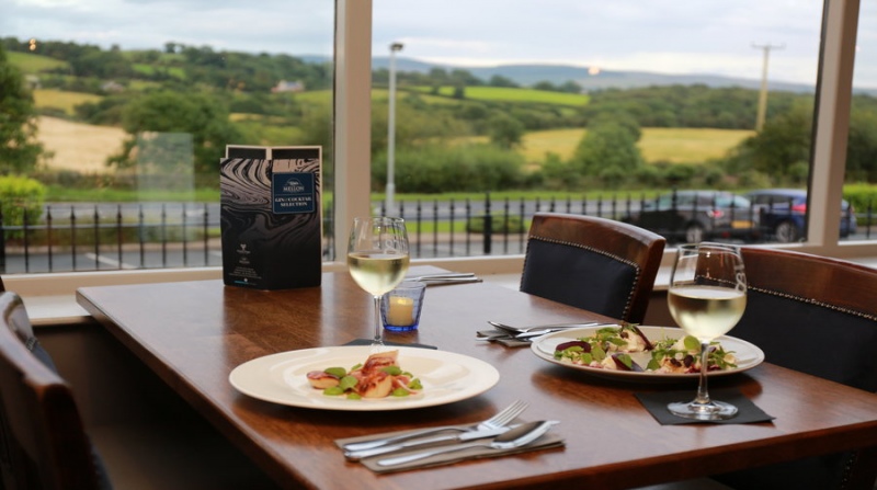 O'Brien's Restaurant Views Views of the Sperrins from OBriens Restaurant
